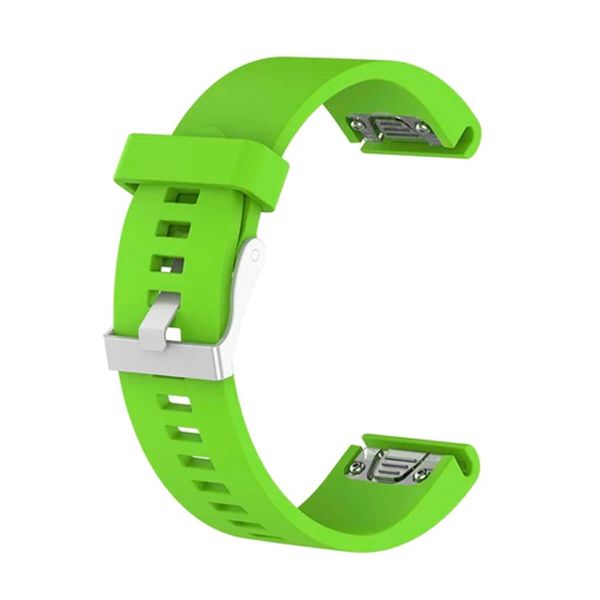 Ремінець для Garmin QuickFit 20 Smooth Silicone Band Green (QF20-SMSB-GRN) QF20-SMSB-GRN фото