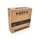 Кабель Ritar Premium PL-HD348 HDMI-HDMI Ultra HD 4K,1080P, 20.0m, v1,4, OD-8.0mm, з фільтром, круглий Black, коннектор Gold, Box, Q20 19933 фото 2