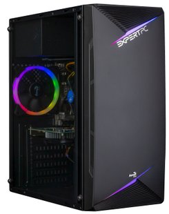 Персональний комп`ютер Expert PC Ultimate (I10100F.08.S5.1030.A6080); Intel Core i3-10100F (3.6 - 4.3 ГГц) / ОЗП 8 ГБ / SSD 512 ГБ / NVIDIA GeForce GT 1030 2 ГБ / без ОП / LAN / Ubuntu / чорний I10100F.08.S5.1030.A6080 фото