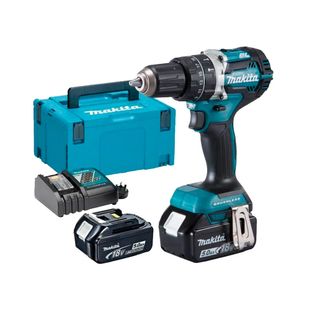 Акумуляторний дриль-шуруповерт Makita DHP484RTJ, зарядка+2 акумулятори, Box DHP484RTJ фото