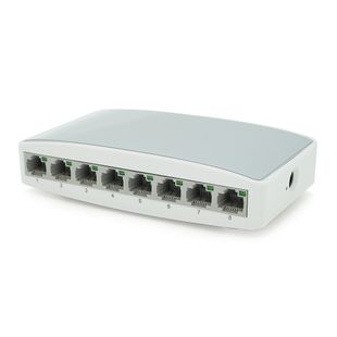 Комутатор Ethernet ONV-H1008S у пластиковому корпусі, 8*100Мб портів, 5В 1Ач, 140х78х32 ONV-H1008S фото