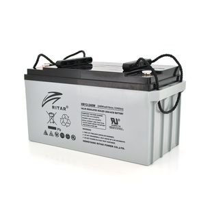 Акумуляторна батарея AGM RITAR HR12240W, Gray Case, 12V 65.0Ah ( 350 х 167 х 182 (182 ) 19.50 kg Q1 HR12240W фото