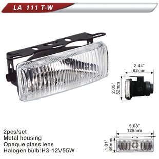 Фара додаткова DLAA 111Т-W/H3-12V-55W/129*46мм (LA 111Т-W) LA 111Т-W фото