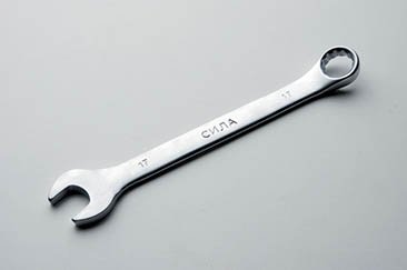 Ключ рожково - накидной CrV 16мм СИЛА 201116 фото