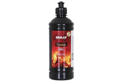 Средство для разведения огня (гель) 0,5л Grilly GR-65197 фото