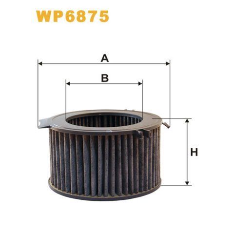 Фільтр салона Wix Filters (WP6875) (Volkswagen Caravelle (T4), Transporter (T4)) WP6875 фото товару
