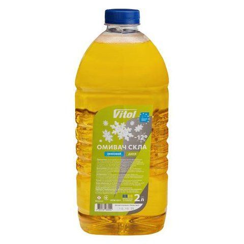 Омивач скла зимовий VITOL "-12" Диня 1.8л VTW- 1221 фото товару
