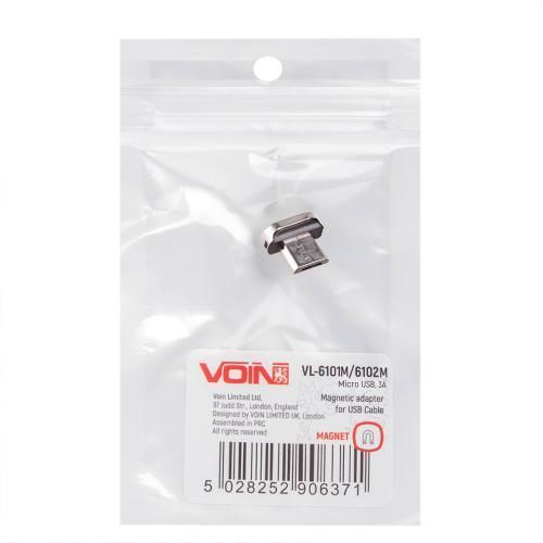 Адаптер для магнитного кабеля VOIN 6101M/6102M, Micro USB, 3А (VC-6101M/6102M) VC-6101M/6102M фото товара