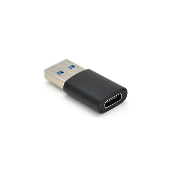 Перехідник VEGGIEG TC-106 USB3.0(M) => Type-C(F), Black, Пакет TC-106 фото