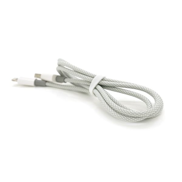 Кабель iKAKU KSC-723 GAOFEI smart charging cable for iphone, Gray, довжина 1м, 2.4A, BOX KSC-723-Gr-L фото