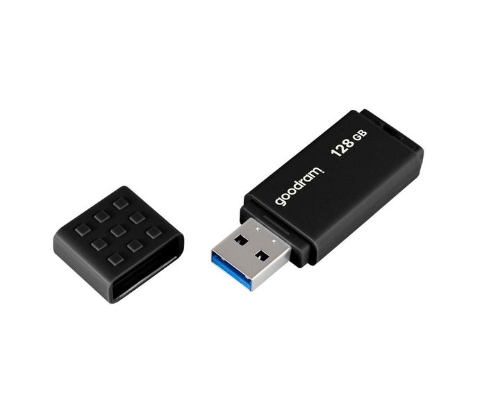 Флеш-накопичувач USB3.0 128GB GOODRAM UME3 Black (UME3-1280K0R11) UME3-1280K0R11 фото