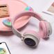 Bluetooth-гарнітура Hoco W27 Cat Ear Grey/Pink (W27GP) W27GP фото 3