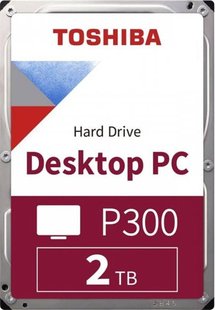 Накопичувач HDD SATA 2.0TB Toshiba P300 7200rpm 256MB (HDWD320UZSVA) HDWD320UZSVA фото