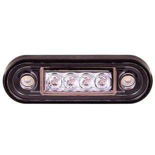 Повторювач габариту (палець подвiйний) 4 LED 12/24V червоний (TH-0012-red) TH-0012-red фото