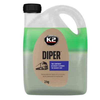 Автошампунь для очищення кузова K2 Diper безконтактне миття 2 кг (M804) M804 фото