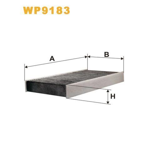 Фільтр салона Citroen C5, C6; Peugeot 407+407 Coupe Wix Filters (WP9183) WP9183 фото товара
