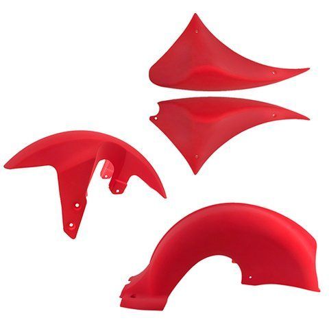 Комплект крил і накладок бака для електроскутера Chopper r804-m3 Red (r804-m3 Red) r804-m3 Red фото товару