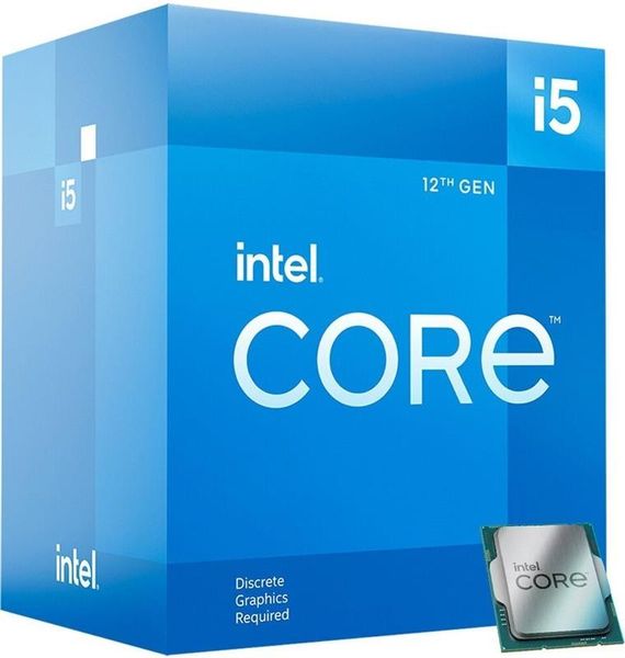 Процесор Intel Core i5 12400F (2.5GHz 18MB, Alder Lake, 65W, S1700) Box (BX8071512400F) BX8071512400F фото
