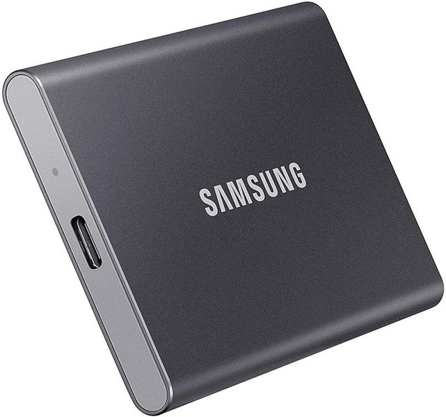 Накопичувач зовнішній SSD 2.5" USB 500GB Samsung T7 Titan Gray (MU-PC500T/WW) MU-PC500T/WW фото
