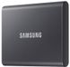 Накопичувач зовнішній SSD 2.5" USB 500GB Samsung T7 Titan Gray (MU-PC500T/WW) MU-PC500T/WW фото 2