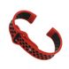Ремінець BeCover Nike Style для Amazfit Stratos 1/2/2S/3/GTR 2/GTR 47mm/GTR Lite 47mm/Nexo/Pace Red-Black (705817) 705817 фото 1