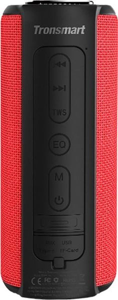 Акустична система Tronsmart Element T6 Plus Upgraded Edition Red (367786) 367786 фото