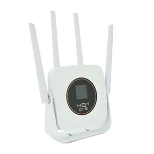 Бездротовий маршрутизатор CPE903 4G, провідна та бездротова передача, WIFI: 2.4G, 1 порт RJ45, LCD, акумулятор 3000 мАг CPE903B фото