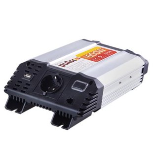 Перетворювач напруги PULSO/ISU- 620/12V-220V/600W/USB-5VDC2.0A/син.хвиля/клеми (ISU-620) ISU-620 фото