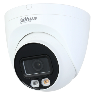 4Mп IP відеокамера купольна з подвійним підсвічуванням та мікрофоном DH-IPC-HDW2449T-S-IL (2.8mm) DH-IPC-HDW2449T-S-IL фото