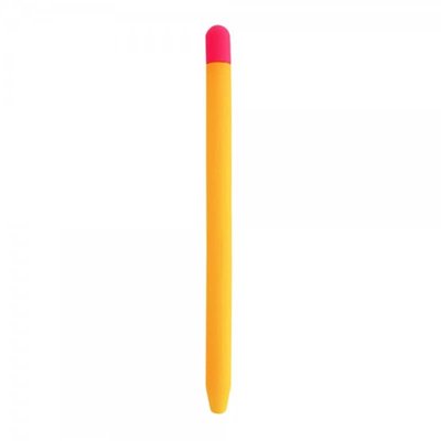 Чохол Goojodoq Matt 2 Golor TPU для стилуса Apple Pencil 2 Yellow/Pink (1005002071193896YP) 1005002071193896YP фото