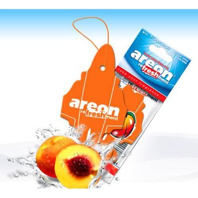 Освіжувач повітря AREON сухий листок "Mon Classic" Peach/Персик (MKS19) MKS19 фото