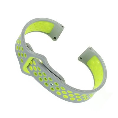 Ремінець BeCover Nike Style для Samsung Galaxy Watch 46mm/Watch 3 45mm/Gear S3 Classic/Gear S3 Frontier Grey-Green (705789) 705789 фото