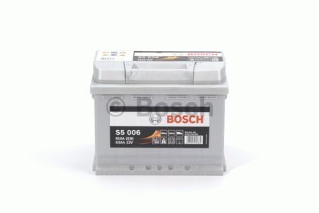 Акумулятор 63Ah-12v BOSCH (S5006) (242x175x190),L,EN610 0092S50060 фото товару