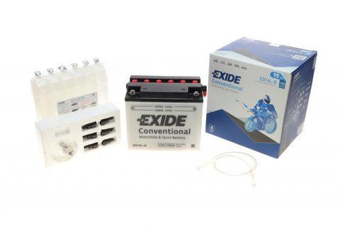 Акумулятор 19Ah-12v Exide (EB16L-B) (175х100х155) R, EN190 EB16L-B фото товару