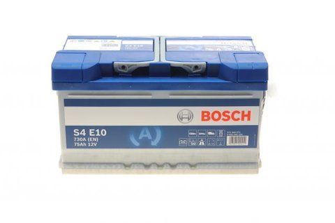 Акумулятор BOSCH EFB 75Ah 12V S4E10 R EN730 0092S4E100 фото товару