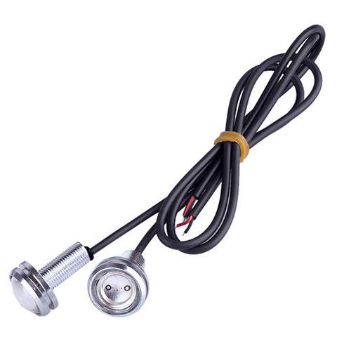 Болти для кріплення номеру 23-COB 12V хромовані 2 шт Red (AG-60339) AG-60339 фото товару