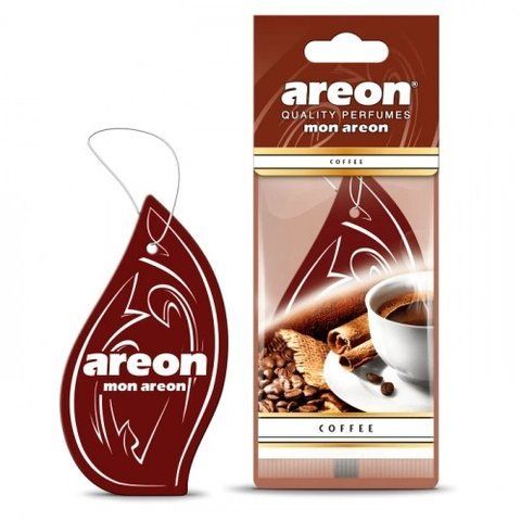 Освіжувач повітря AREON сухий листок "Mon" Coffee/Кава (MA25) MA25 фото товару