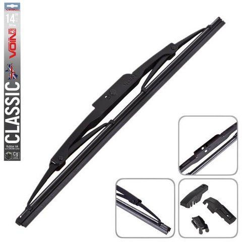 Щетки стеклоочистителя VOIN-605-14 каркасные VOIN-14" 350 мм (TP405-SW-14") CLASSIC (V-WB14-350) V-WB14-350 фото товара