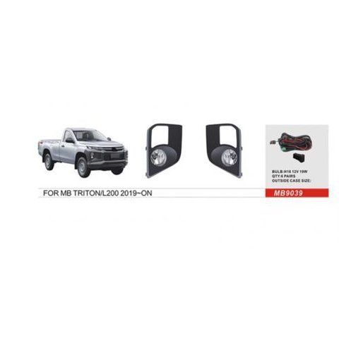 Фари дод. модель Mitsubishi Triton/L200/Pajero Sport 2018-/MB-9039/H16-12V19W/ел.проводка (MB-9039) MB-9039 фото товару