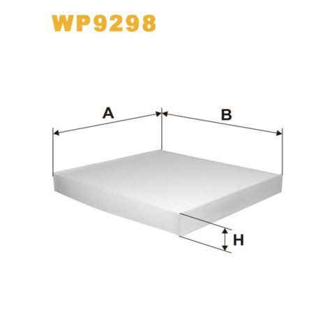 Фільтр салона Hyundai Grandeur, Santa FE II, Sonata; Kia Magentis II Wix Filters (WP9298) WP9298 фото товара