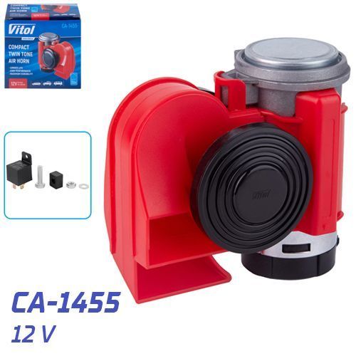 Сигнал пневматический CA-1455/VITOL/12V/красный CA-1455 фото товара