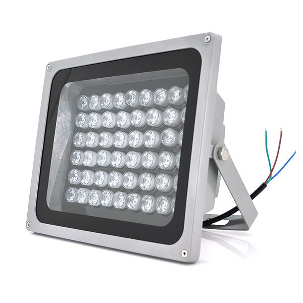 Прожектор спрямований з сутінковим датчиком YOSO 220V 50W, 54LED, IP66, кут огляду 120 °, дальність до 150м, 280 * 230 * 130мм, BOX CFN-22060-54 фото