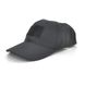 Тактична кепка з липучками для шевронів, Black YT25512 фото 1