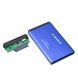 Зовнішня кишеня Gembird для підключення SATA HDD 2.5", USB 3.0, Blue (EE2-U3S-2-B) EE2-U3S-2-B фото 2