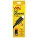 Кабель VOIN CC-1802L BK USB - Lightning 3А, 2m, black (швидка зарядка/передача даних) (CC-1802L BK) CC-1802L BK фото 2