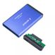 Зовнішня кишеня Gembird для підключення SATA HDD 2.5", USB 3.0, Blue (EE2-U3S-2-B) EE2-U3S-2-B фото 3
