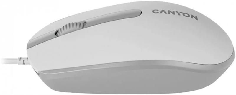 Миша Canyon M-10 USB White Grey (CNE-CMS10WG) CNE-CMS10WG фото