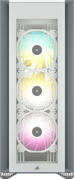 Корпус Corsair iCUE 7000X RGB Tempered Glass White (CC-9011227-WW) без БЖ CC-9011227-WW фото