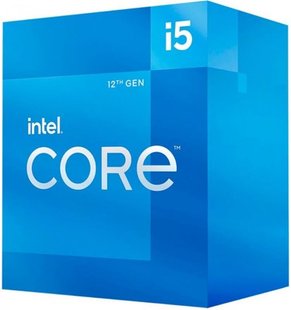 Процесор Intel Core i5 12400 2.5GHz 18MB, Alder Lake, 65W, S1700) Box (BX8071512400) BX8071512400 фото