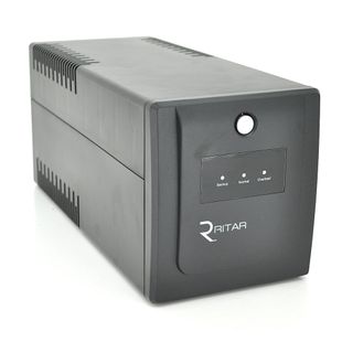 ДБЖ Ritar RTP1200 (720W) Proxima-L, LED, AVR, 3st, 4xSCHUKO socket, 2x12V7Ah, plastik Case ( 340 x 140 x 160 ) Q2 RTP1200L фото